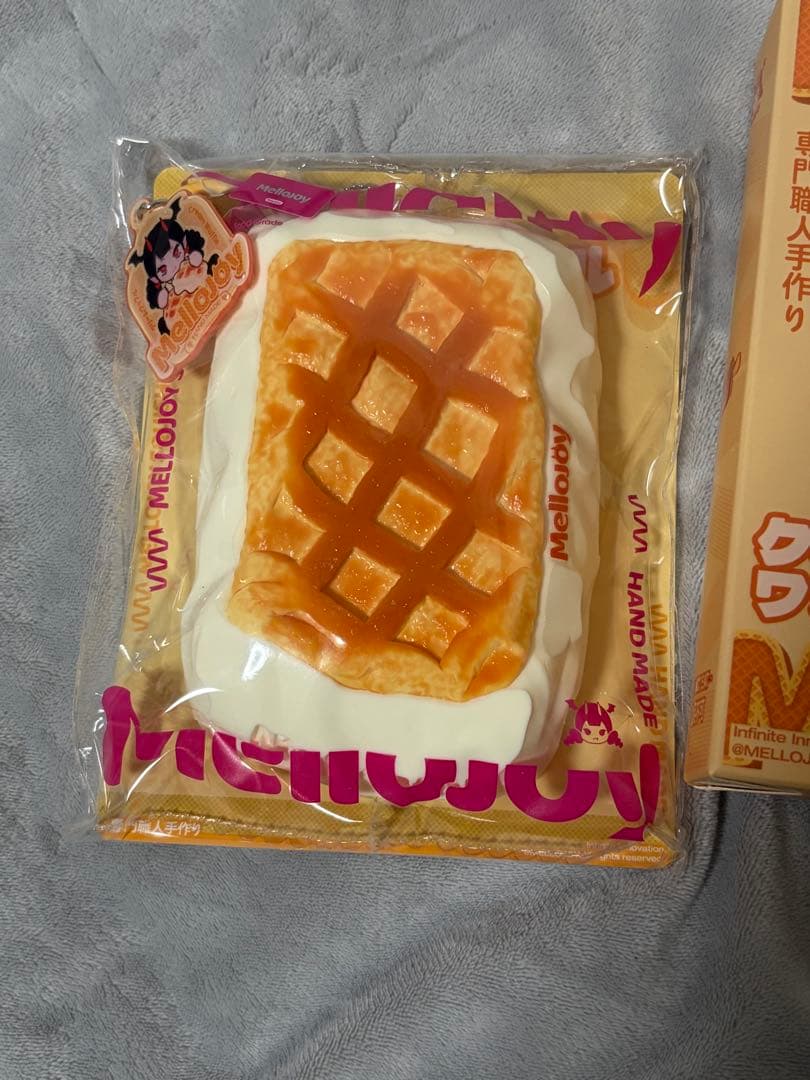 mellojoy】【メロジョイ】クリームワッフル スクエア ・さんか