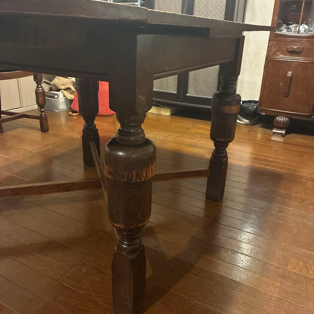 ロイズアンティークス ドローリーフテーブル