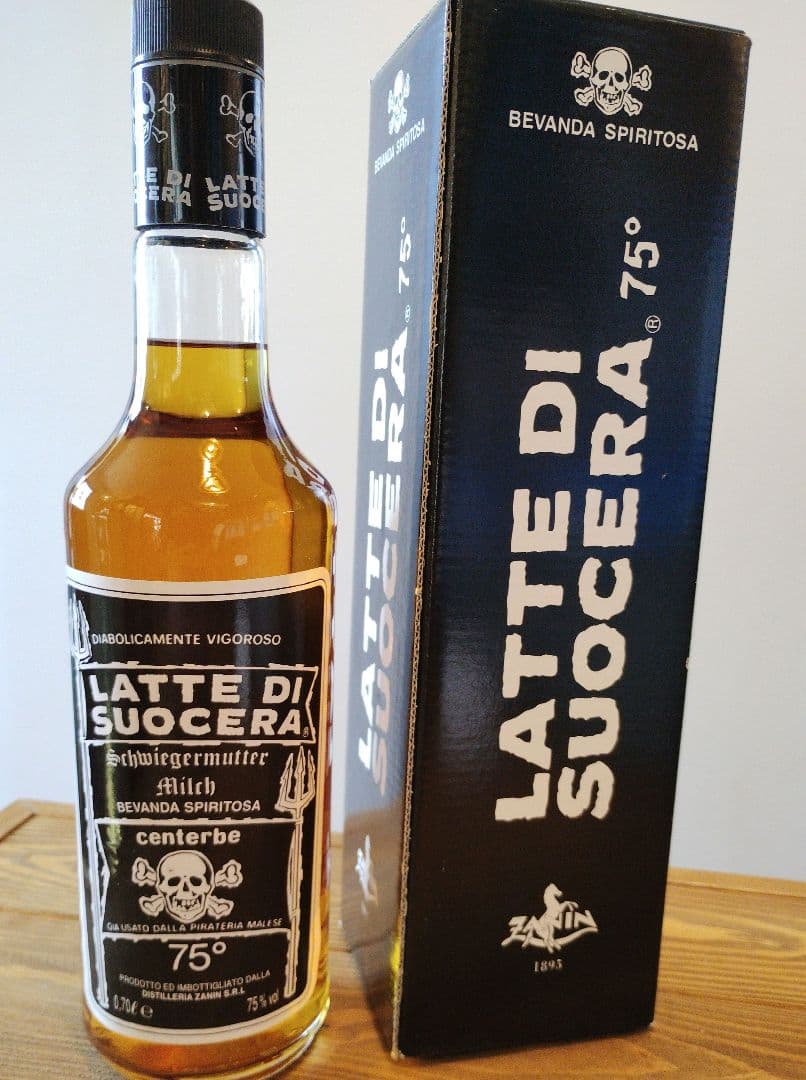 【更にお値下げ、早いもの勝ち】『幻のお酒』ラッテ.ディ.ソッチラ L箱付き ドクロのお酒 ラッテリソッチラ 700ml 70度 ラッテ の通販 価格3238円