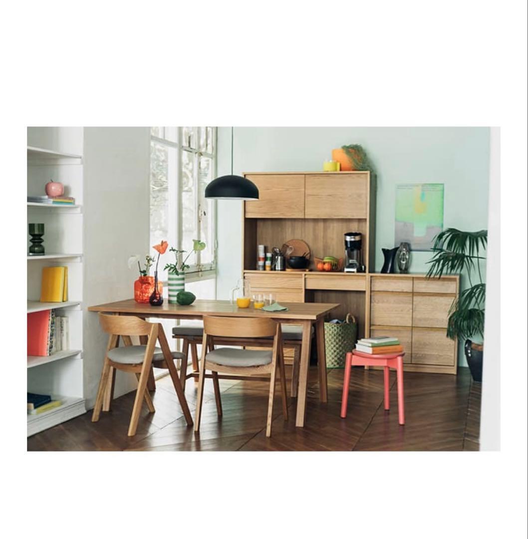 お取り置き中 ウニコ エレムト ダイニングテーブ 1600 ケユカ