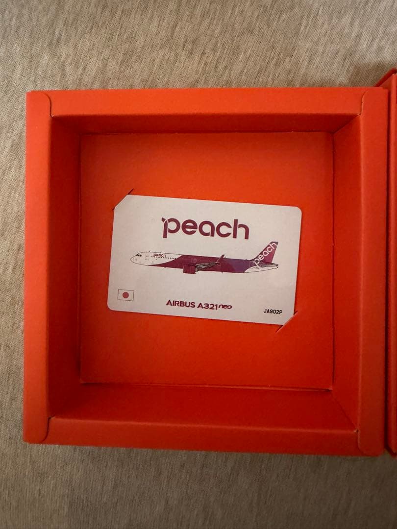 Jcwings 1/400 peach A321neo JA902P - メルカリ