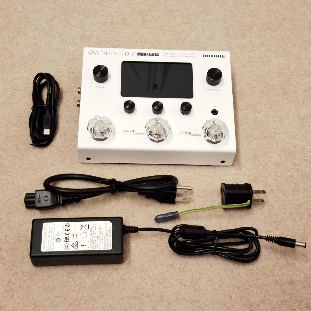 中古】HOTTONE Ampero2 stomp 付属品あり 中古】HOTTONE Ampero2 stomp