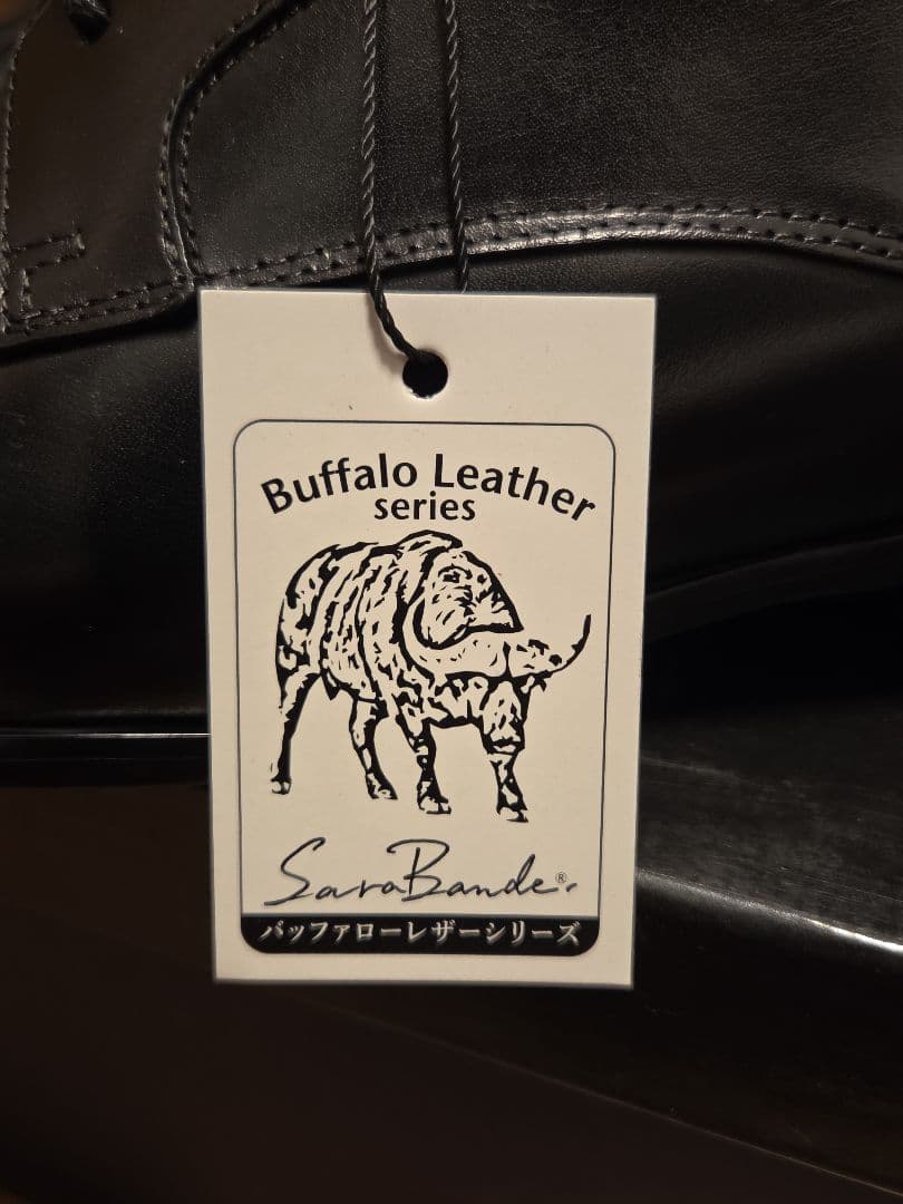 SARABANDE / バッファローカーフ外羽式プレーントゥ 44/27.0cm