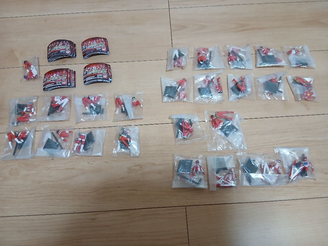 25種セット レッドクロニクル スーパー戦隊シリーズ フィギュア 人形ミニチュア