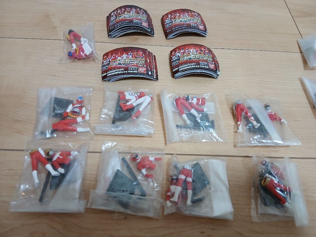 25種セット レッドクロニクル スーパー戦隊シリーズ フィギュア 人形ミニチュア