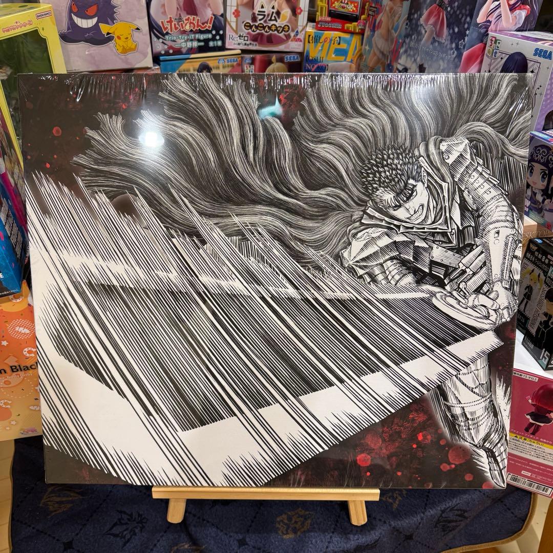 ベルセルク キャラファインボード 大ベルセルク展 イーゼル付き 大ベルセルク展 キャラファインボード 「キャスカ・鷹の団」ベルセルク
