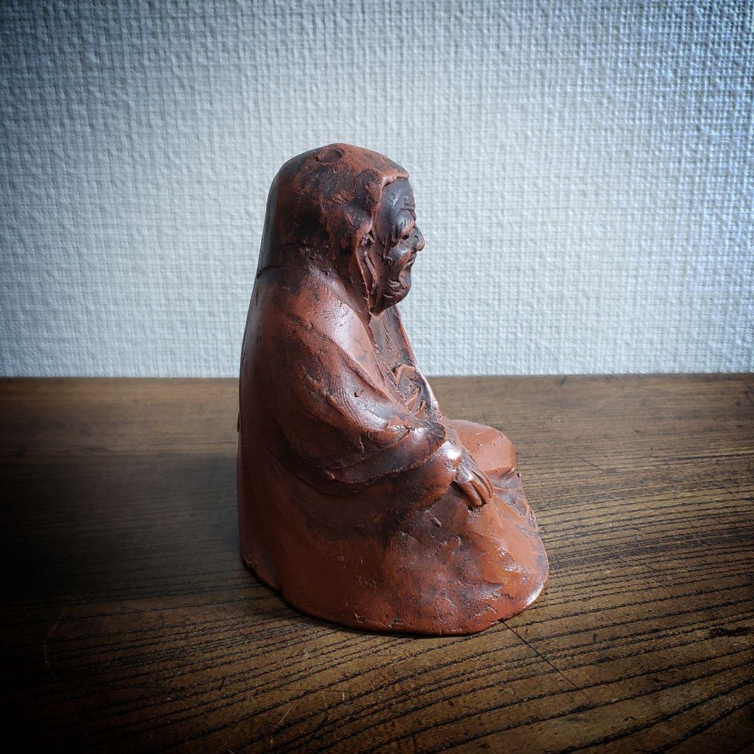 達磨 達磨大師 だるま 焼き物 人形 大正ロマン