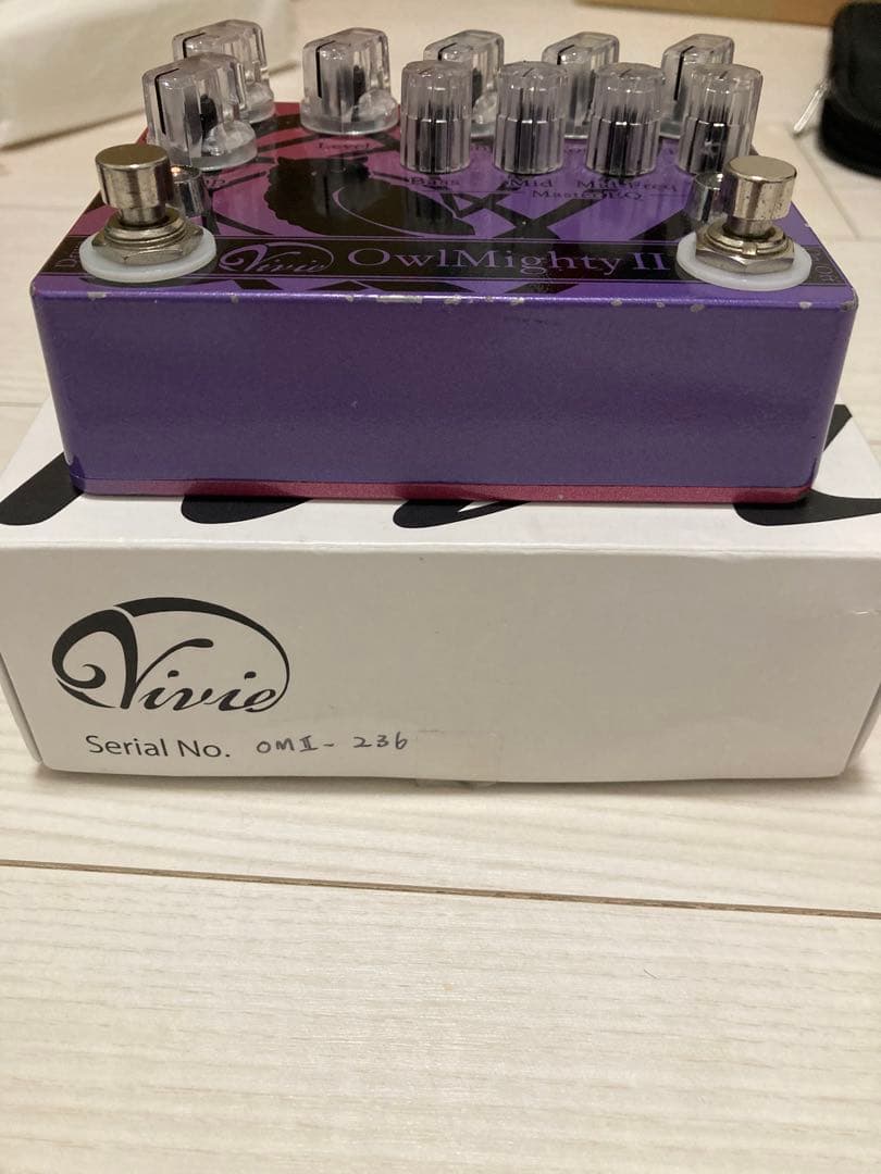 現在廃盤】Vivie OwlMighty II ベースエフェクター - メルカリ