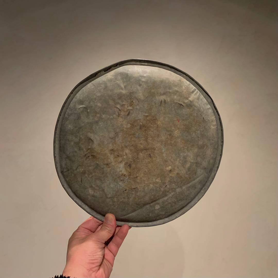 坂田さん的 ブリキ トレイ 古道具 アンティーク ブロカント