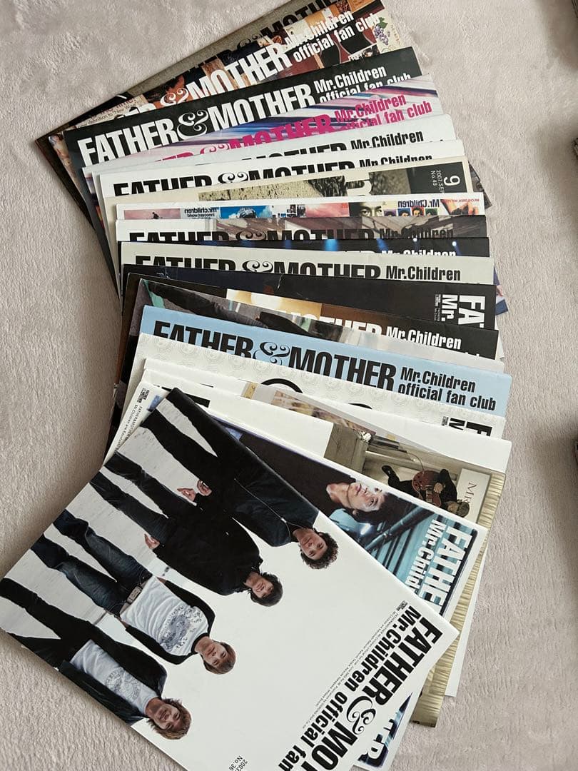 Mr.Children 会報セット No.7〜No.99(最新号)ミスチル会報 - メルカリ