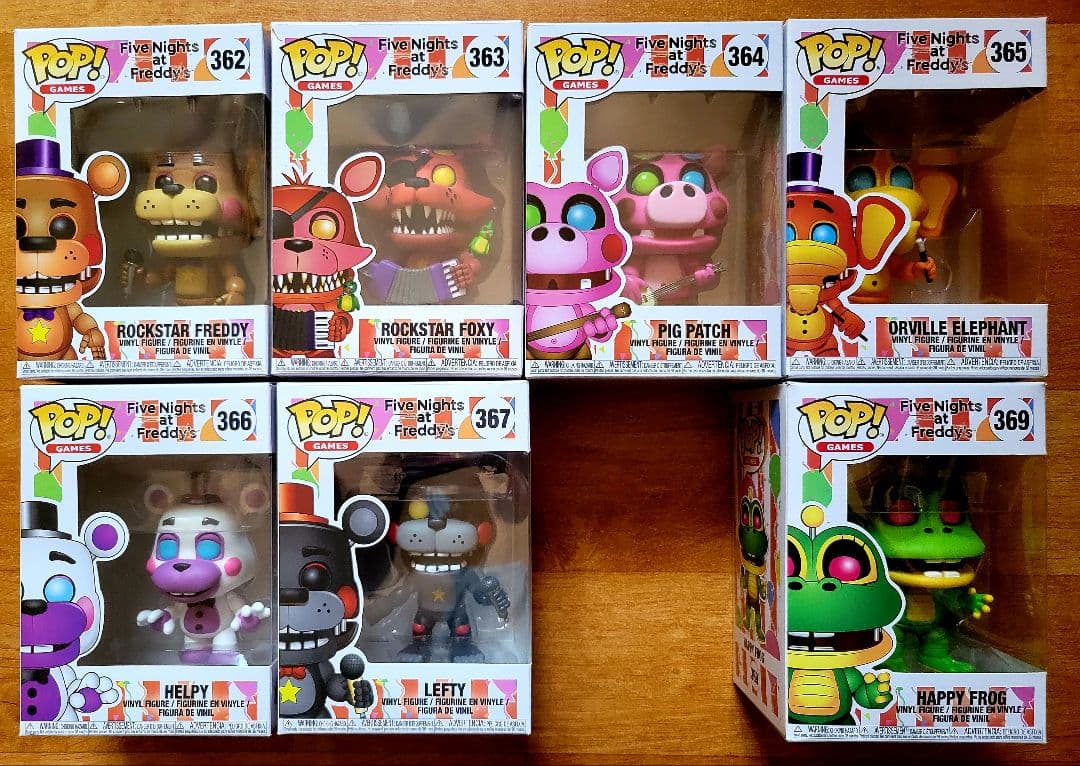 FUNKO POP　Five Nights at Freddy's　7体セット FUNKO POP Five Nights at Freddy's 7体セット FUNKO POP Five Nights