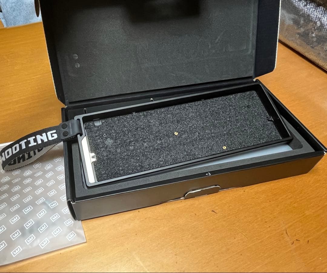 wooting alumaze 60 case black キーボード wooting alumaze 60 case