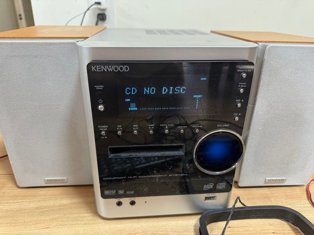 KENWOOD コンパクトコンポシステム RMD-NDL100 中古】KENWOOD