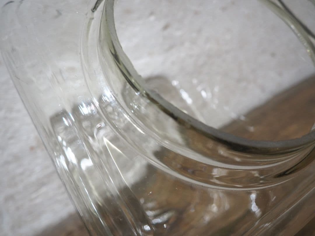 1204 レトロなガラス瓶 駄菓子屋 ガラスケース ヴィンテージ アンティーク