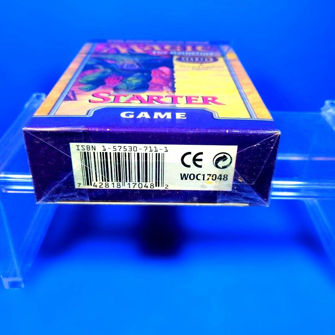 訳アリ特価 絶版 希少品 MTG スターター 1999年物 英語版 シュリンク付