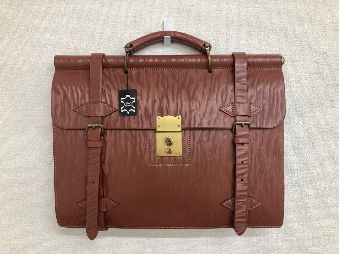 【未使用品】PORTER ダレスバッグ 鍵付き ブラウン ビジネスバッグ