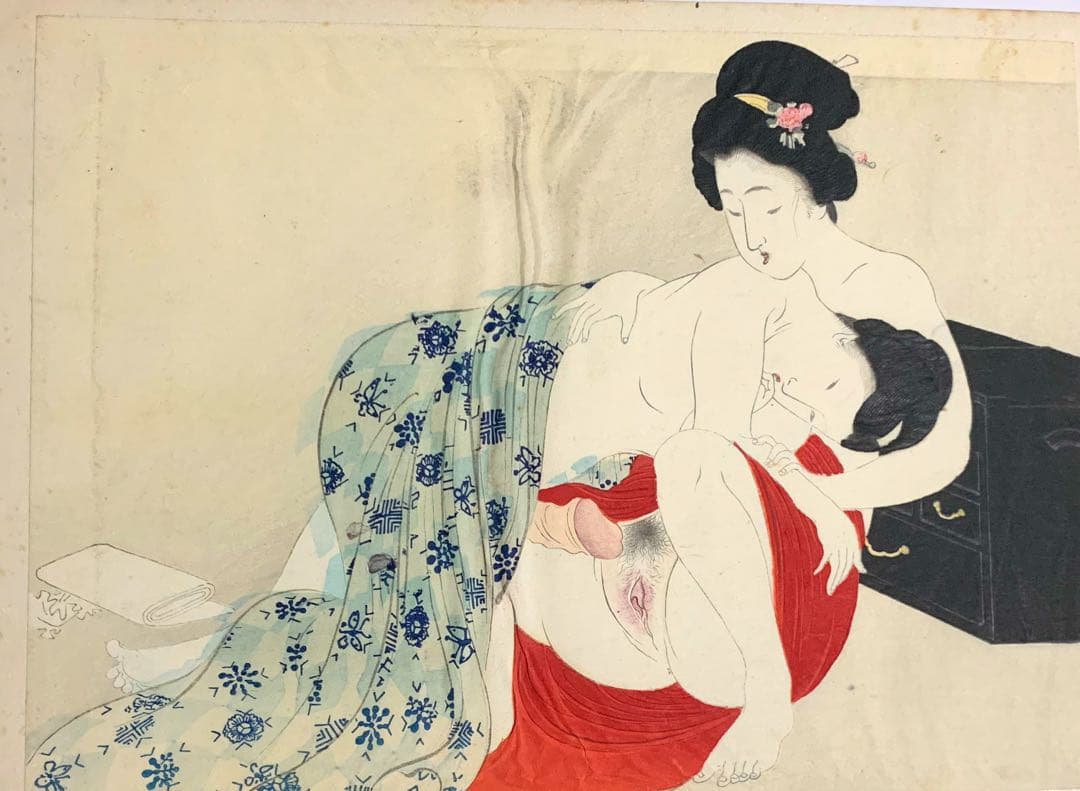 春画 枕絵十ニ図