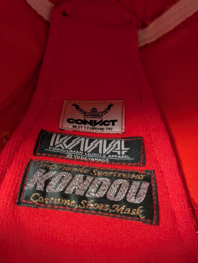スカイマン　試合用マスク　convict　入手困難　　　 キン肉マン