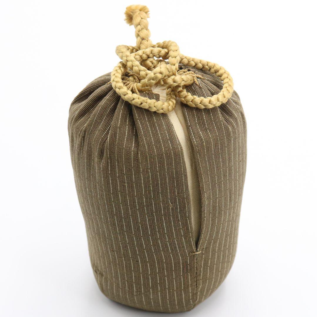 古瀬戸 肩衝茶入 堀内宗完(兼中斎)書付 茶道具 SX317 NT2