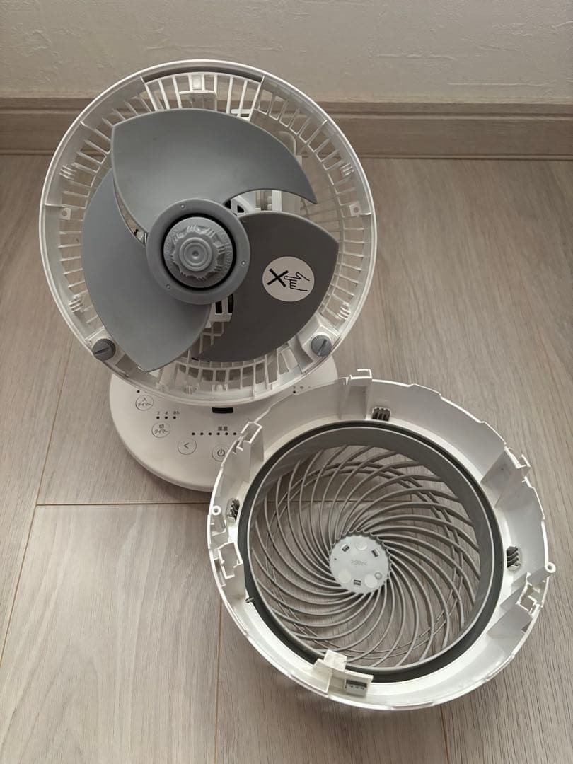 アイリスオーヤマ サーキュレーター PCF-SDC15T-EC-W 全分解モデル