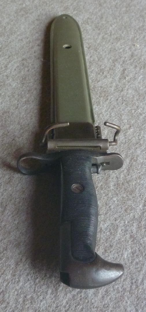 米軍　US　WW2　M1バヨネット（刃身切断タイプ）　鞘とグリップ