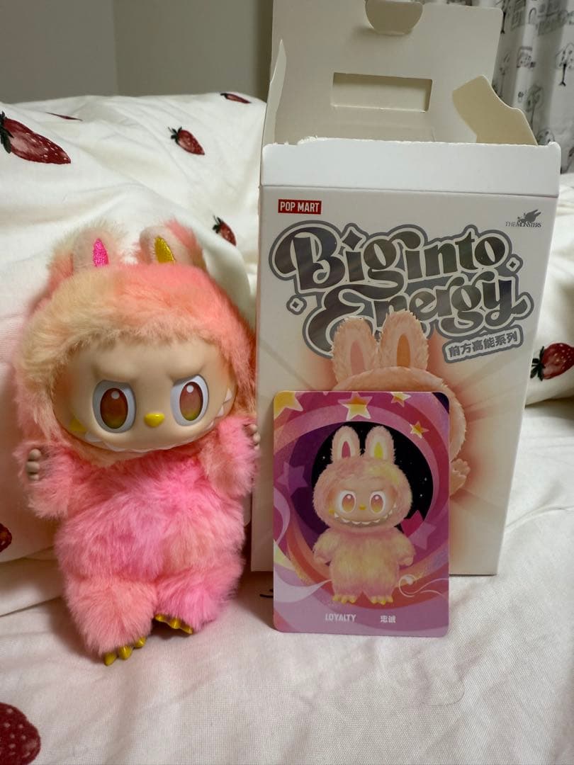 labubu Big into Energy Luck ぬいぐるみ