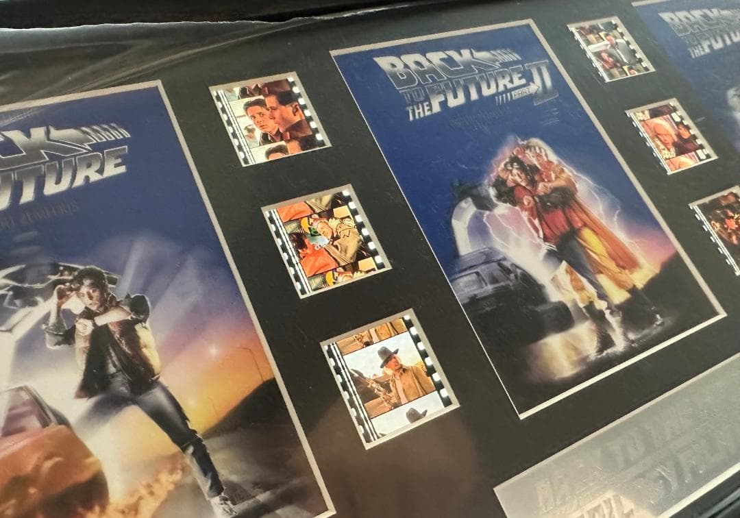 激レア】BACK TO THE FUTURE フィルムセル額装 パネルフレー