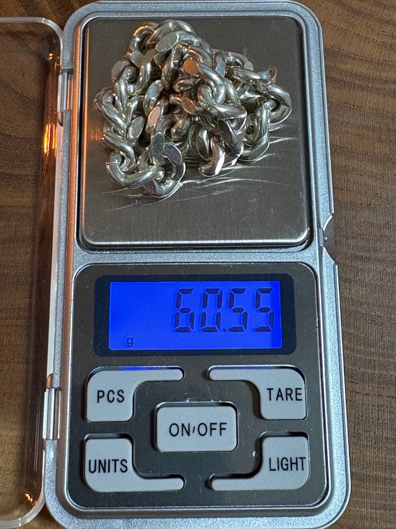 シルバー925 喜平　極太ブレスレット　バングル