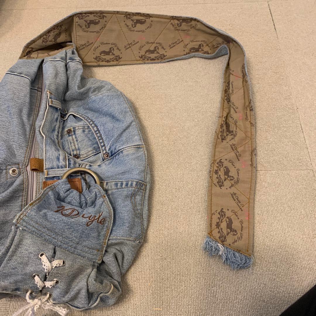 犬 ルシアン.エ.サヨ リデュースリング 中古品 RM インディゴ フリンジ