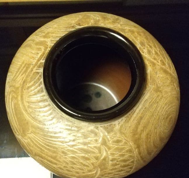 【骨董、貴重】龍神の壺 (高さ24、Φ26cm)