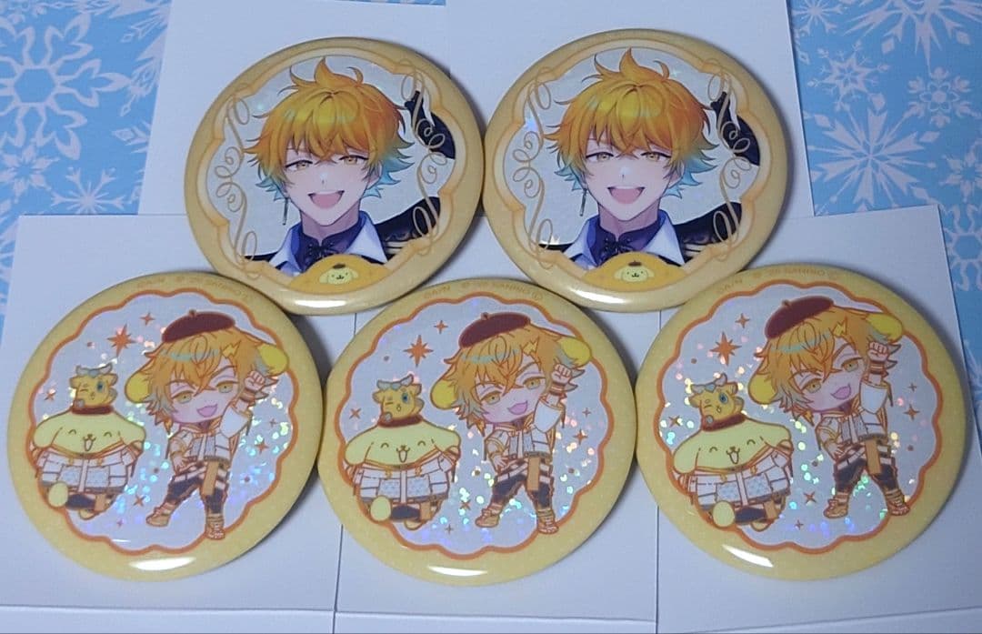 にじさんじ 宇佐美リト 缶バッジ Oriens サンリオキャラクターズ