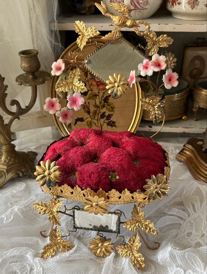 フランスアンティーク19世紀グローブドマリエ台座