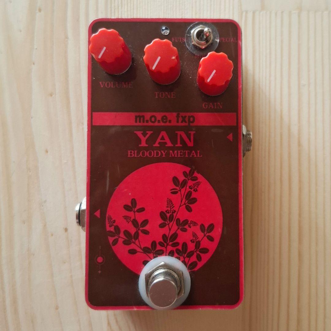 m.o.e. fxp YAN Bloody l ギターエフェクター エフェクター】”DELE” “TUN” “YAN”? m.o.e.fxpよりかつてないサウンド