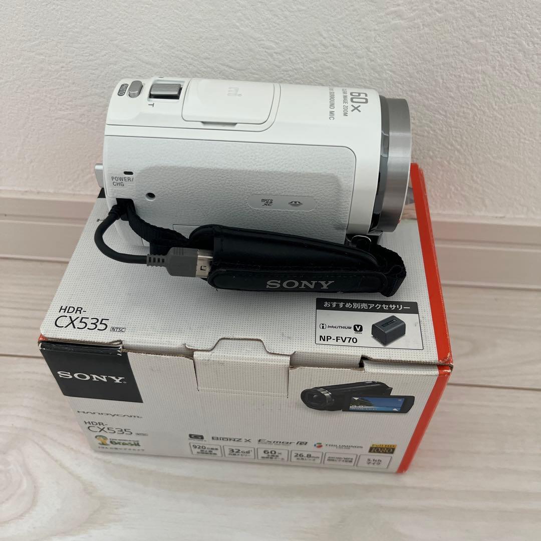 ビデオカメラ SONY Handycam HDR-CX535
