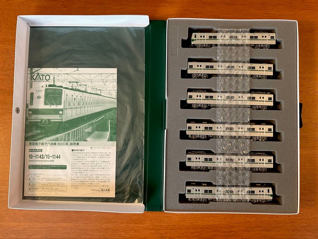 KATO 営団地下鉄 千代田線 6000系基本セット