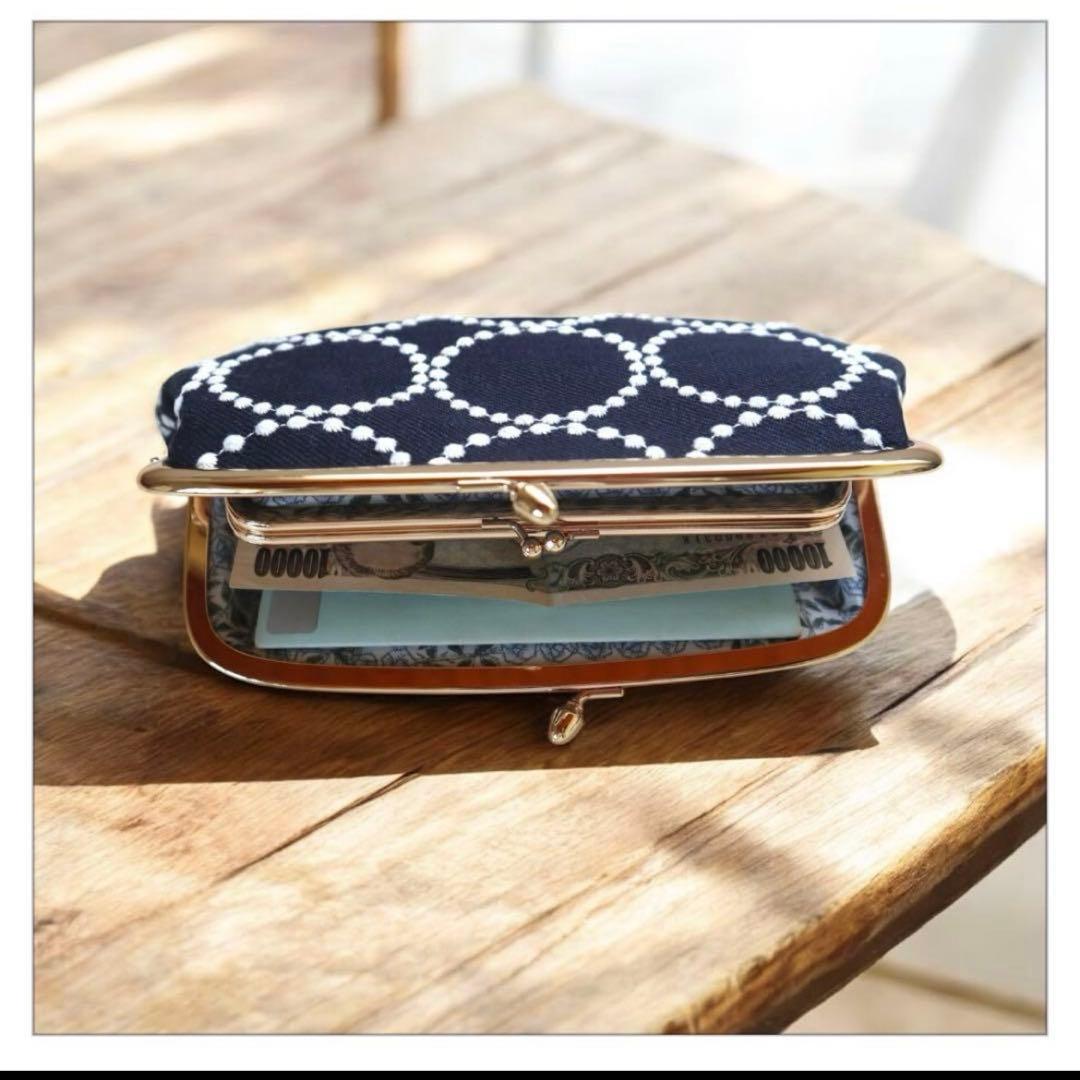 ミナペルホネン 親子がま口財布