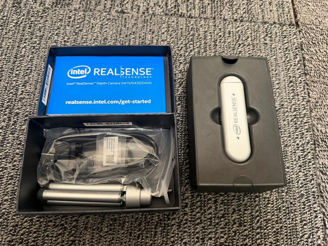 ビデオカメラ Intel Realsence D435 depth Camera