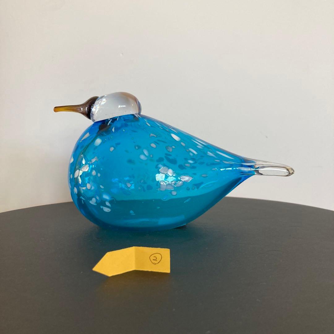 イッタラバード　ブルーフィンチ　blue finch ② iittala Birds by Toikka Blue Finch ① | nollvin