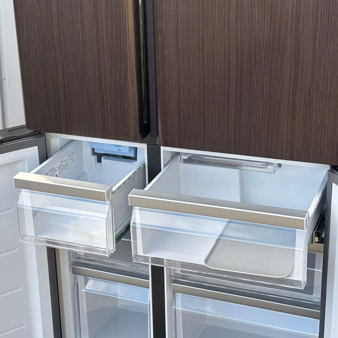 ∞送料込！設置対応◎2021AQUA 512L 冷蔵庫 AQR-TZ51K（T）