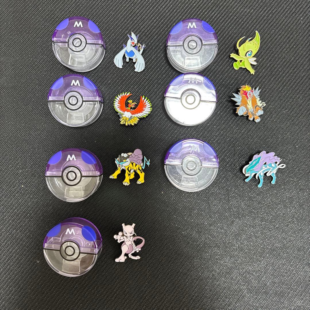 当時物、超レアポケットモンスターボールバッチ　全7種 当時物、超レアポケットモンスターボールバッチ 全7種 Yahoo