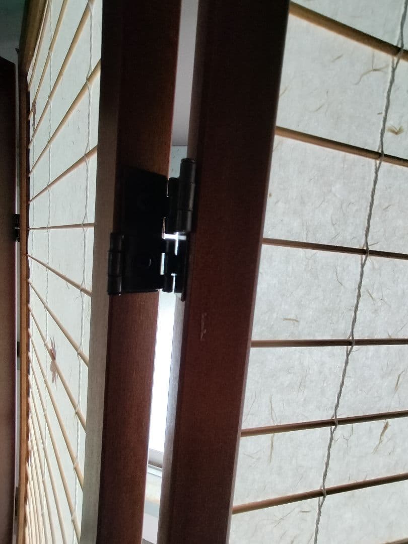 ayaka　紅葉模様の和紙パーテーション