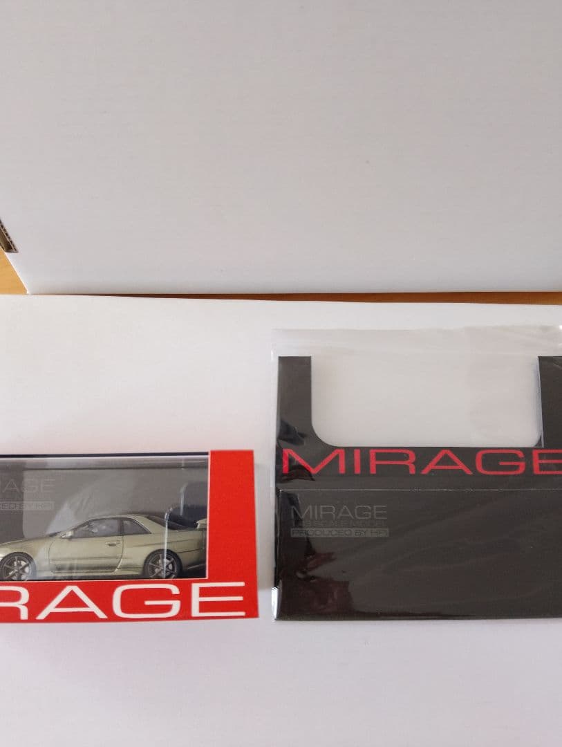 hpi MIRAGE スカイライン GT‐R ニュル R34 ミニカー　1/43