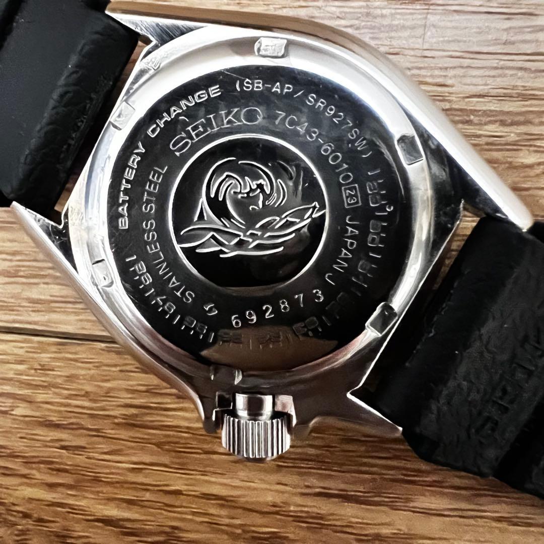 希少価値　初期1986年製 精工舎　稼働ビンテージダイバー 200mベルトセット