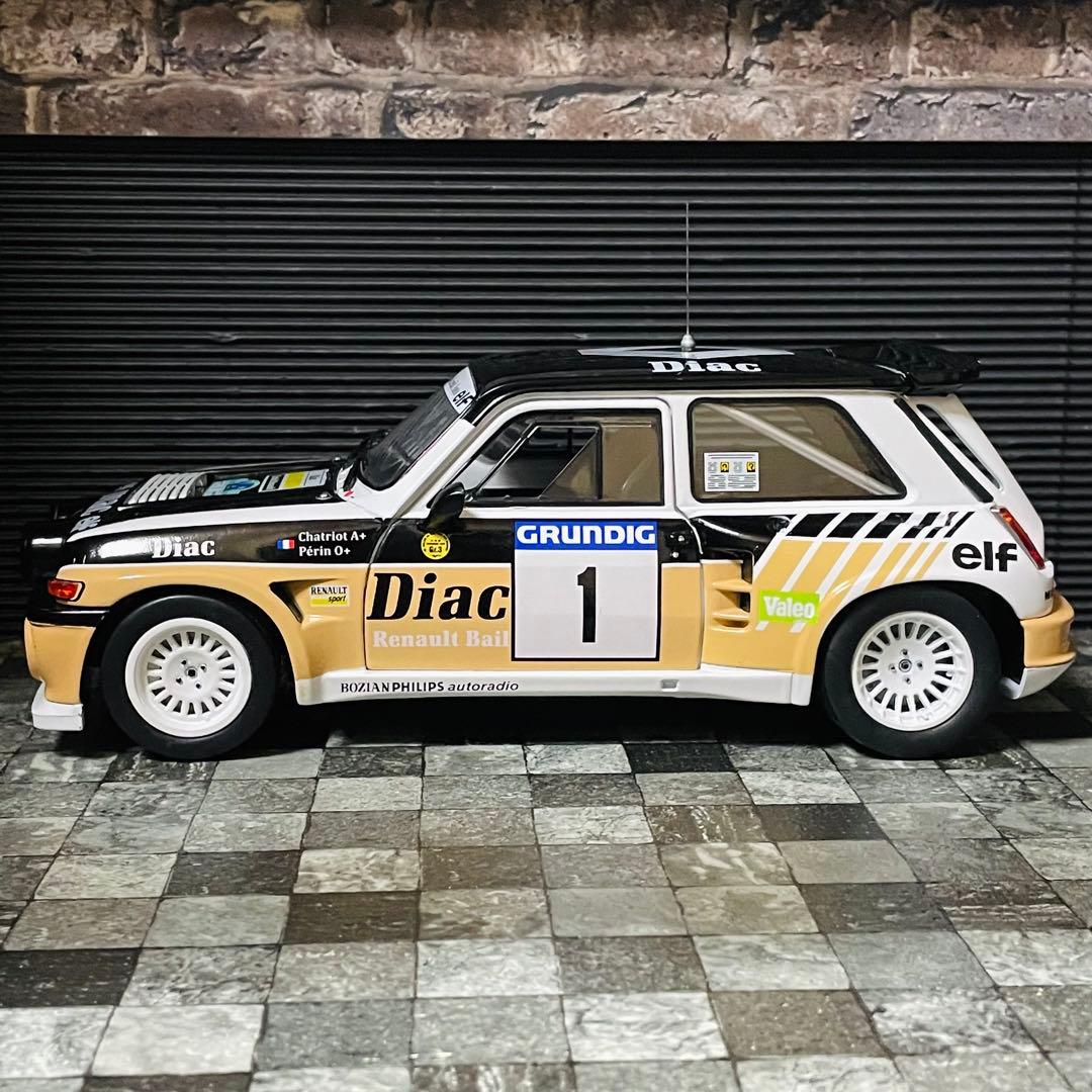 ワンオフカスタム 1/18 Solido ルノー 5 マキシ ターボ グループB