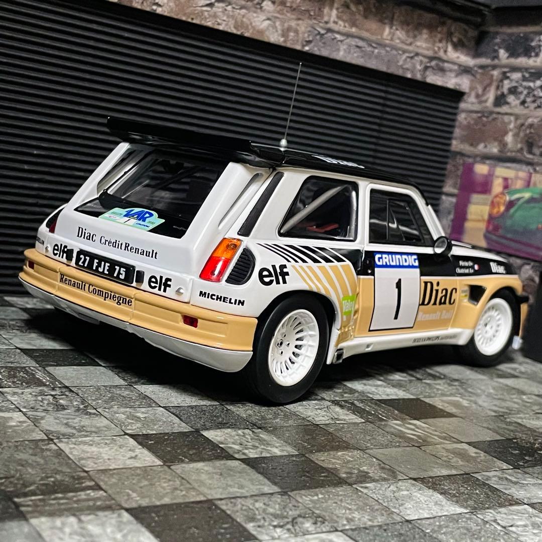 ワンオフカスタム 1/18 Solido ルノー 5 マキシ ターボ グループB