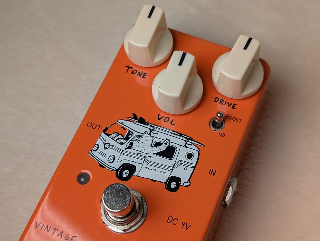 美品！オーバードライブ Animals Pedal VINTAGE VAN - メルカリ
