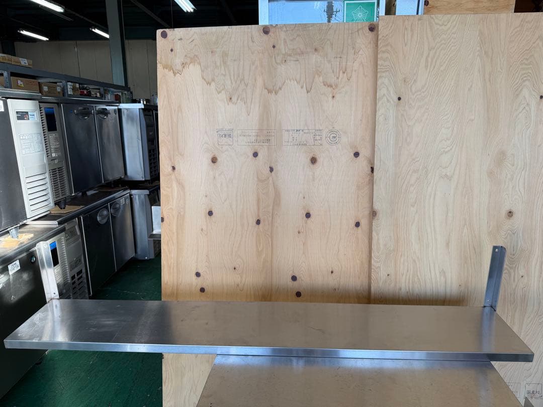 平棚 1550x250x250 6H65FS-Z269 オカムラ 軽量棚 段100kg 天地5段 単体型 1800高さ 1840幅