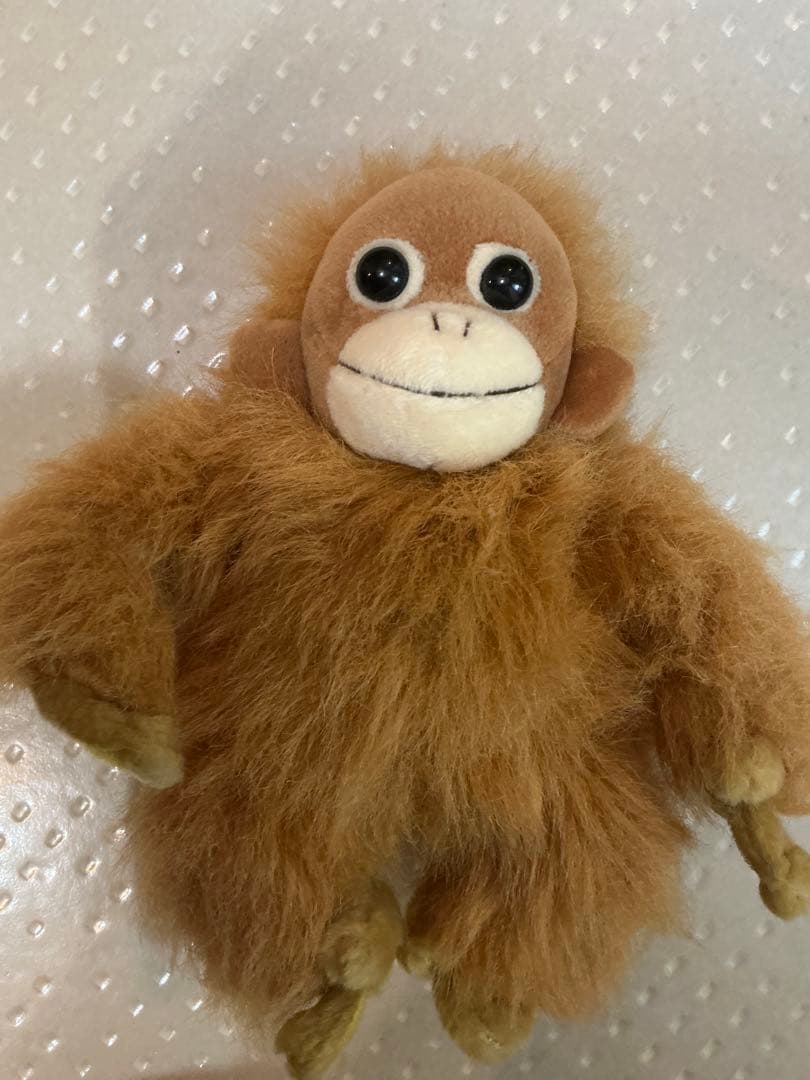 リアルな猿のぬいぐるみ2体セットオランウータン
