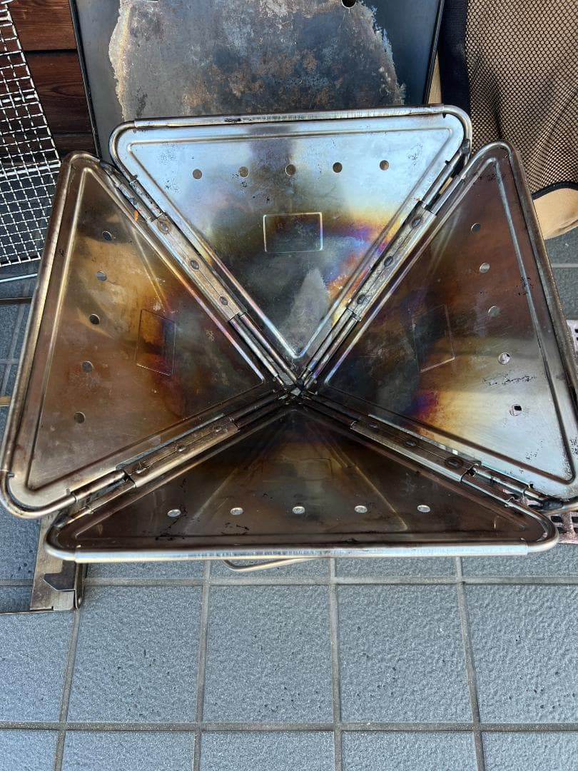 スノーピーク　焚き火台L ＋グリルブリッジ＋焼き網＋ 収納バッグ付き