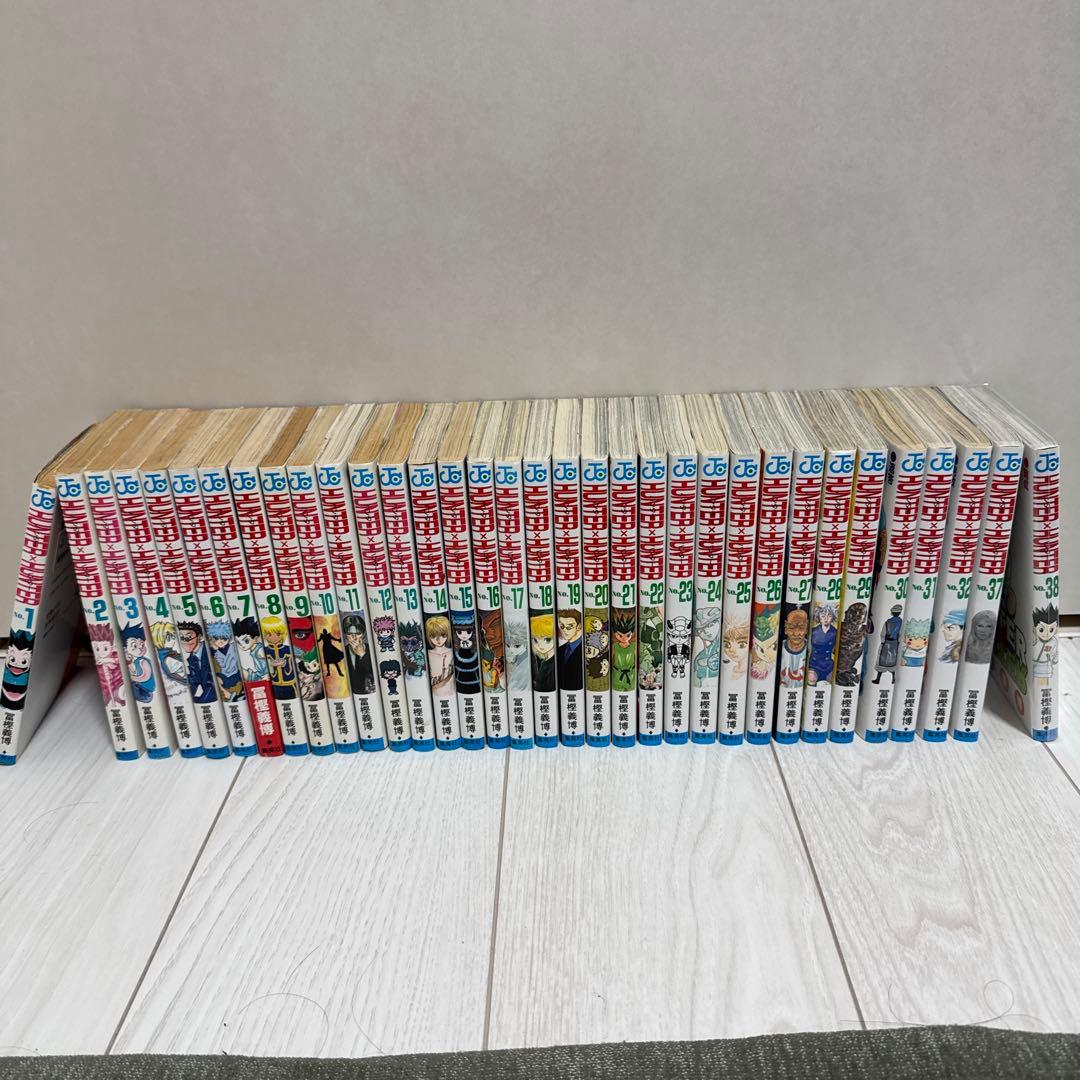 ハンターハンター　32巻セット　37,38巻付き HUNTER×HUNTER 1〜32巻セット ハンターハンター HUNTERHUNTER 全巻